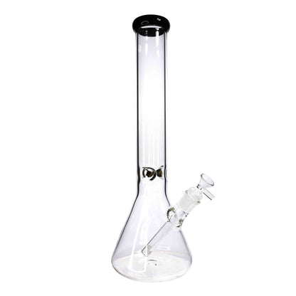 16 in - Clear Glass One-Tone Beaker Bong 5 mm