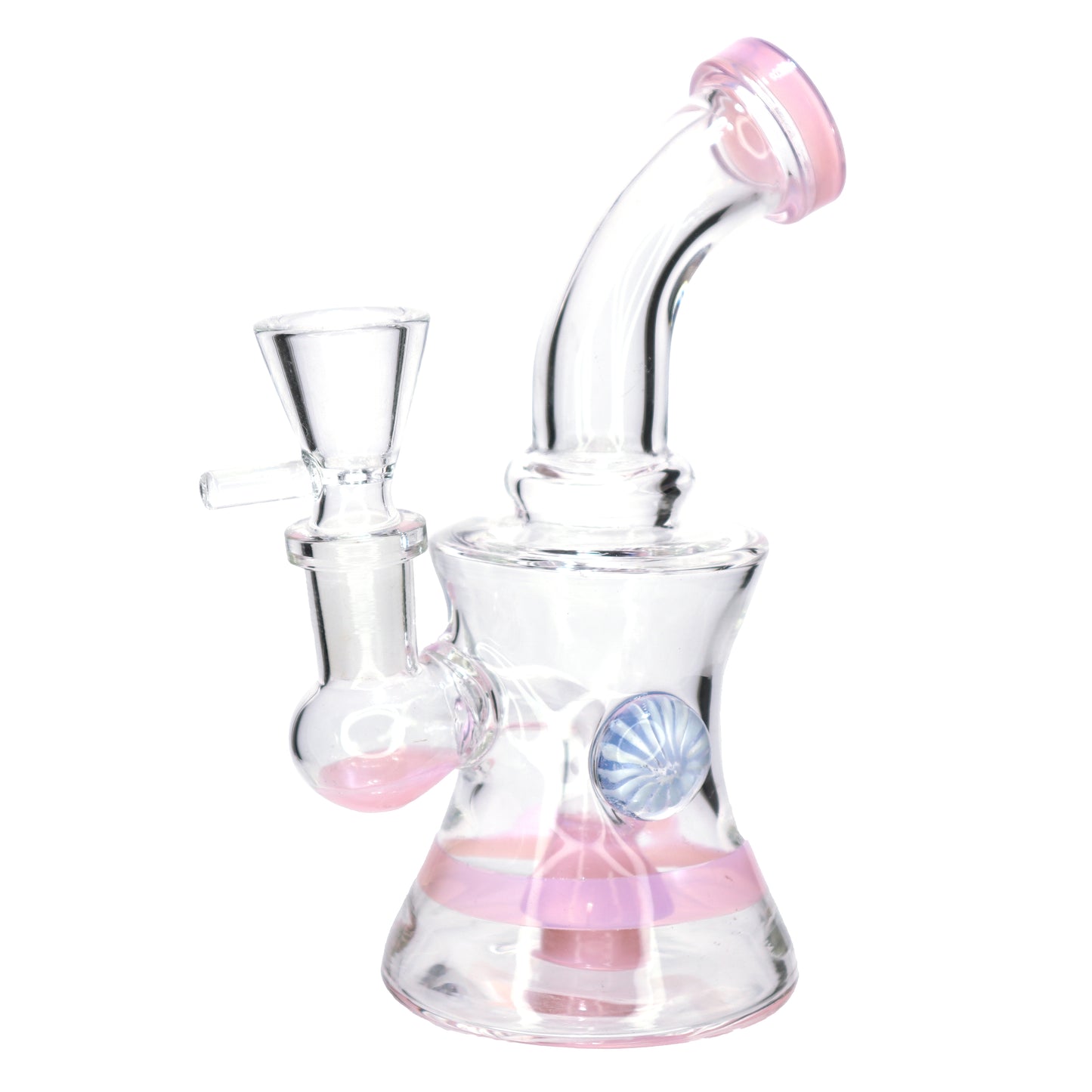 7 in - Colored Mini Glass Bong Eye