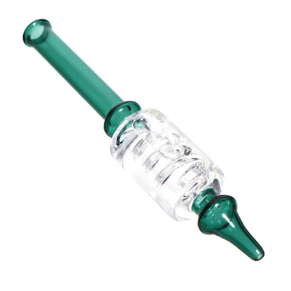 Clear Glycerin Multicolor Glass Nectar Collector