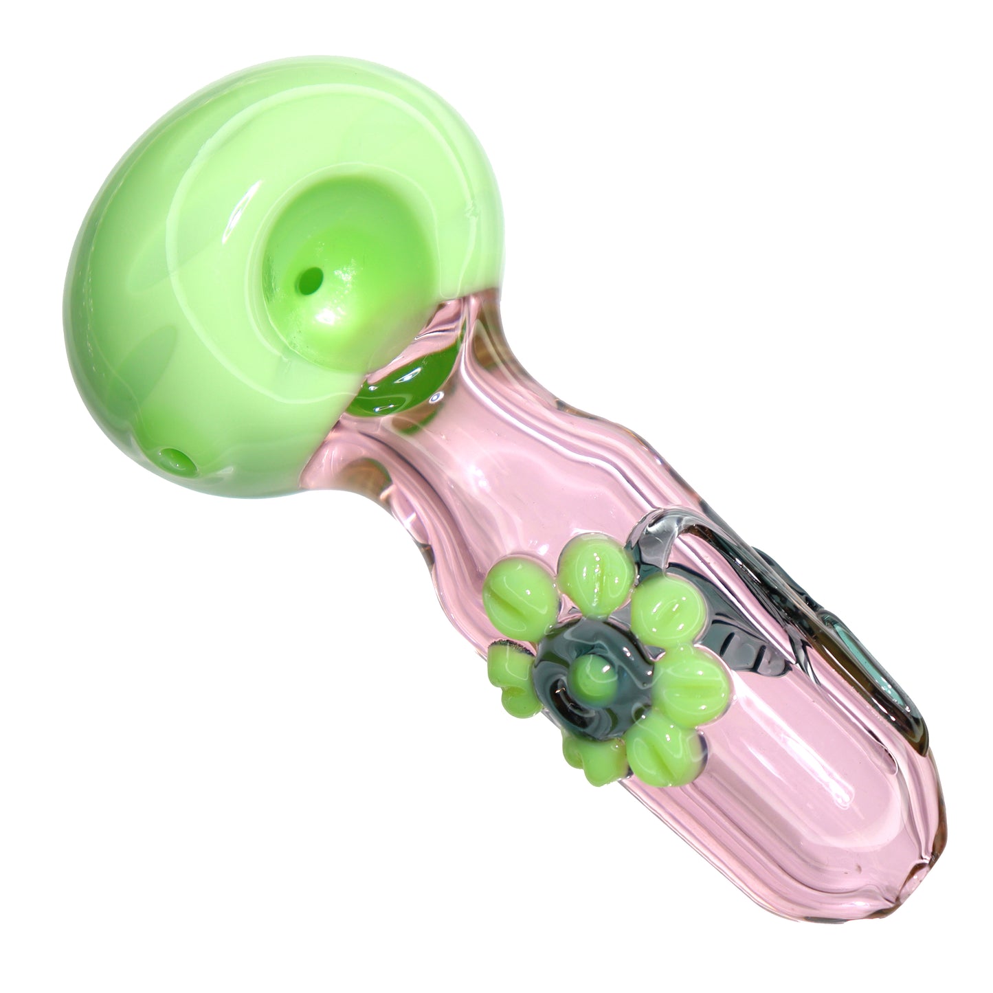 5 in - Fancy Pink Multistyle Hand Pipe Spoon