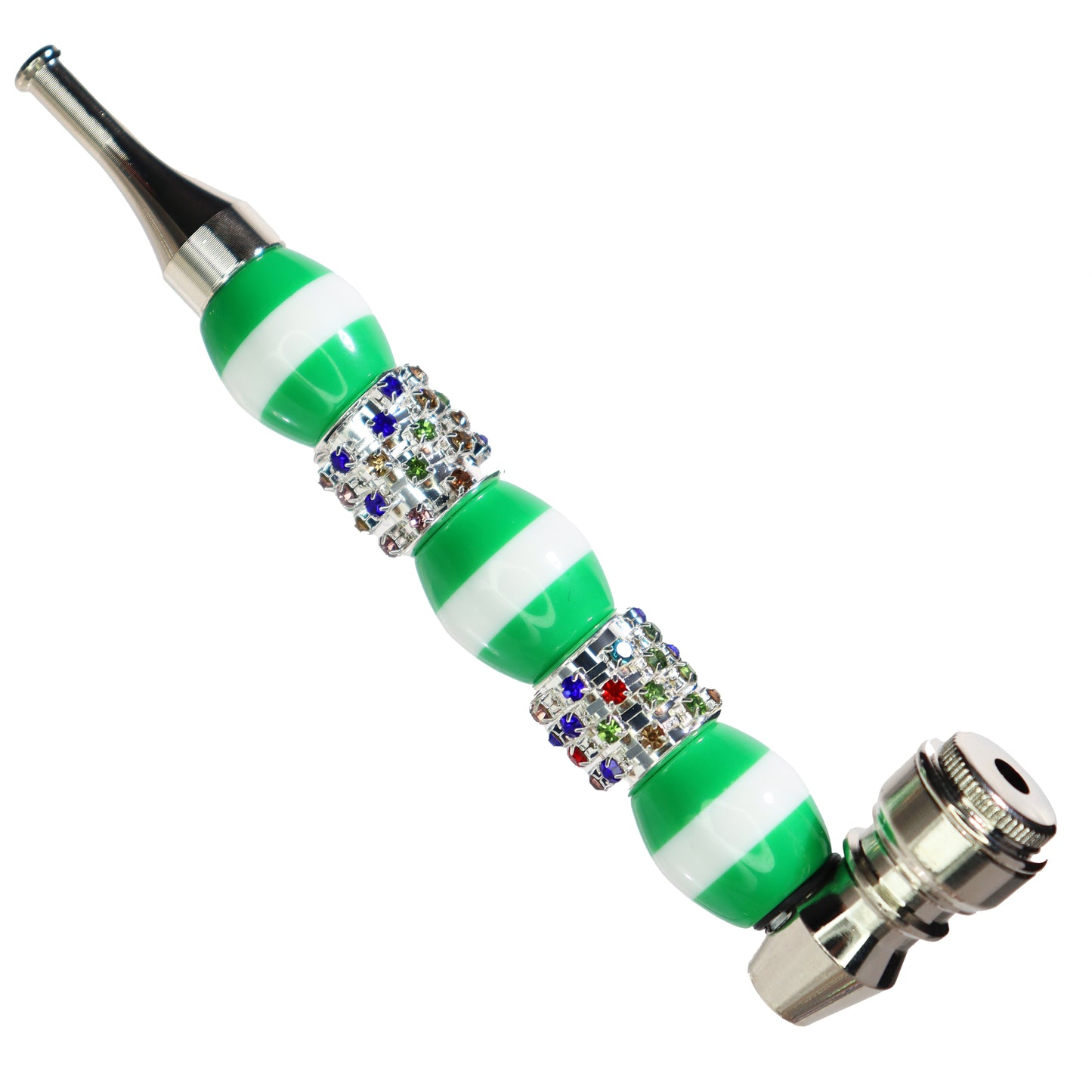 Diamond Ring Multicolor Metal Pipe