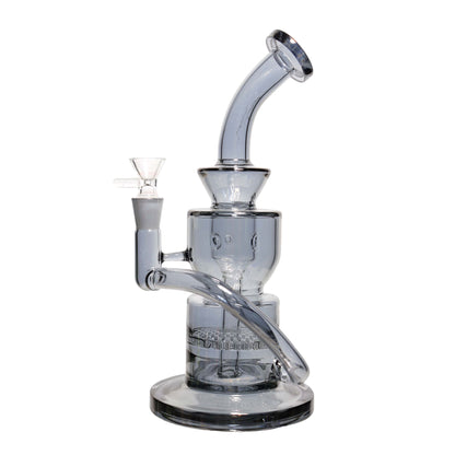 10 in - Honeycomb Metal Shine Glass Recycler