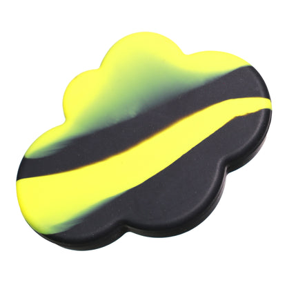 5 in - Multicolor Cloud Silicone Container