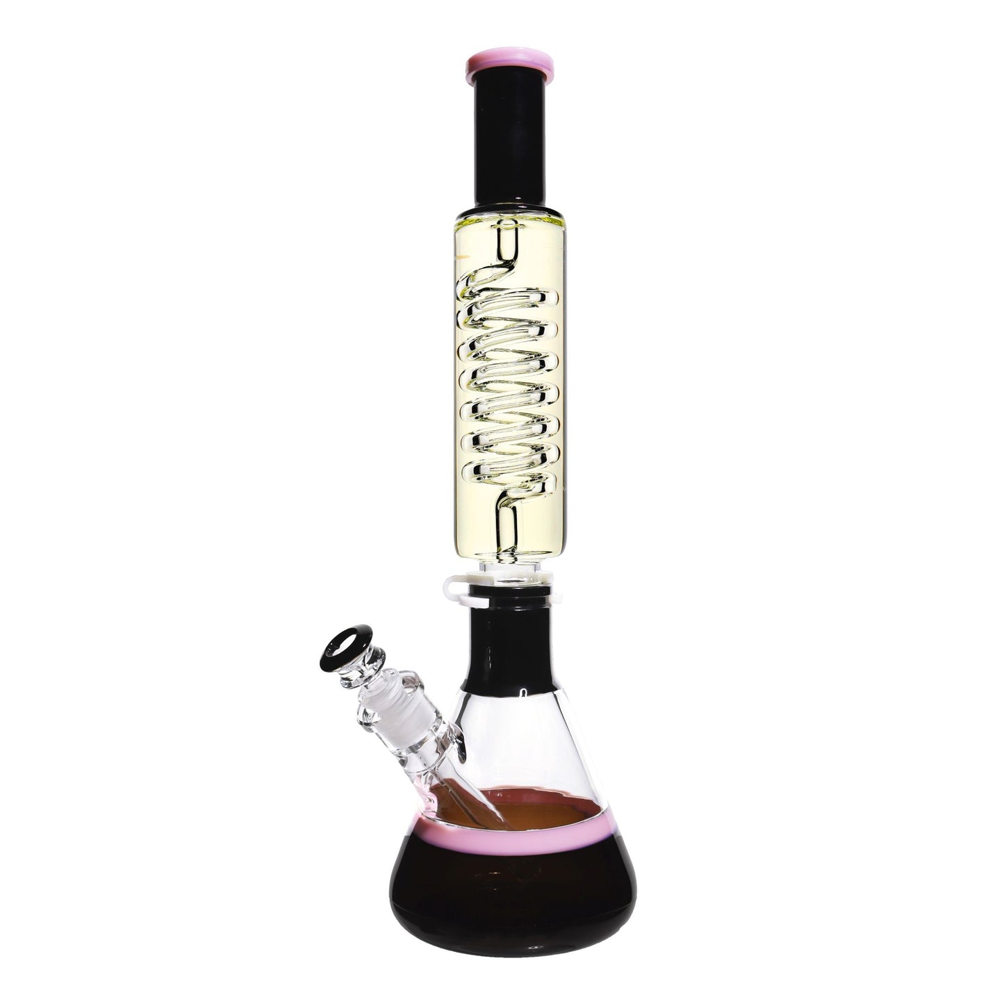 18 in - Slime Colos Fancy Glycerin Glass Beaker Bong