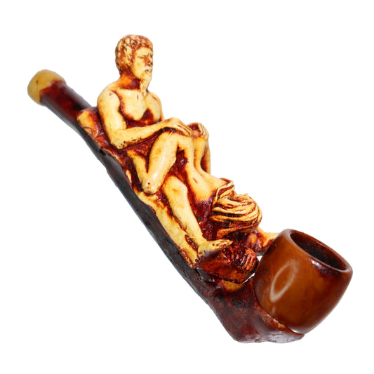 4 in -  Sexy Couple 4 Bamboo Hand Pipe