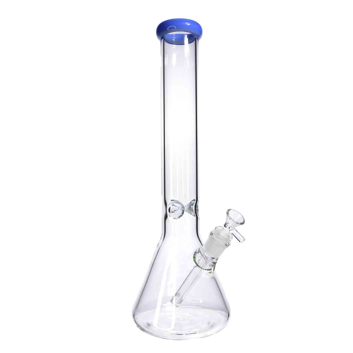 16 in - Clear Glass One-Tone Beaker Bong 5 mm