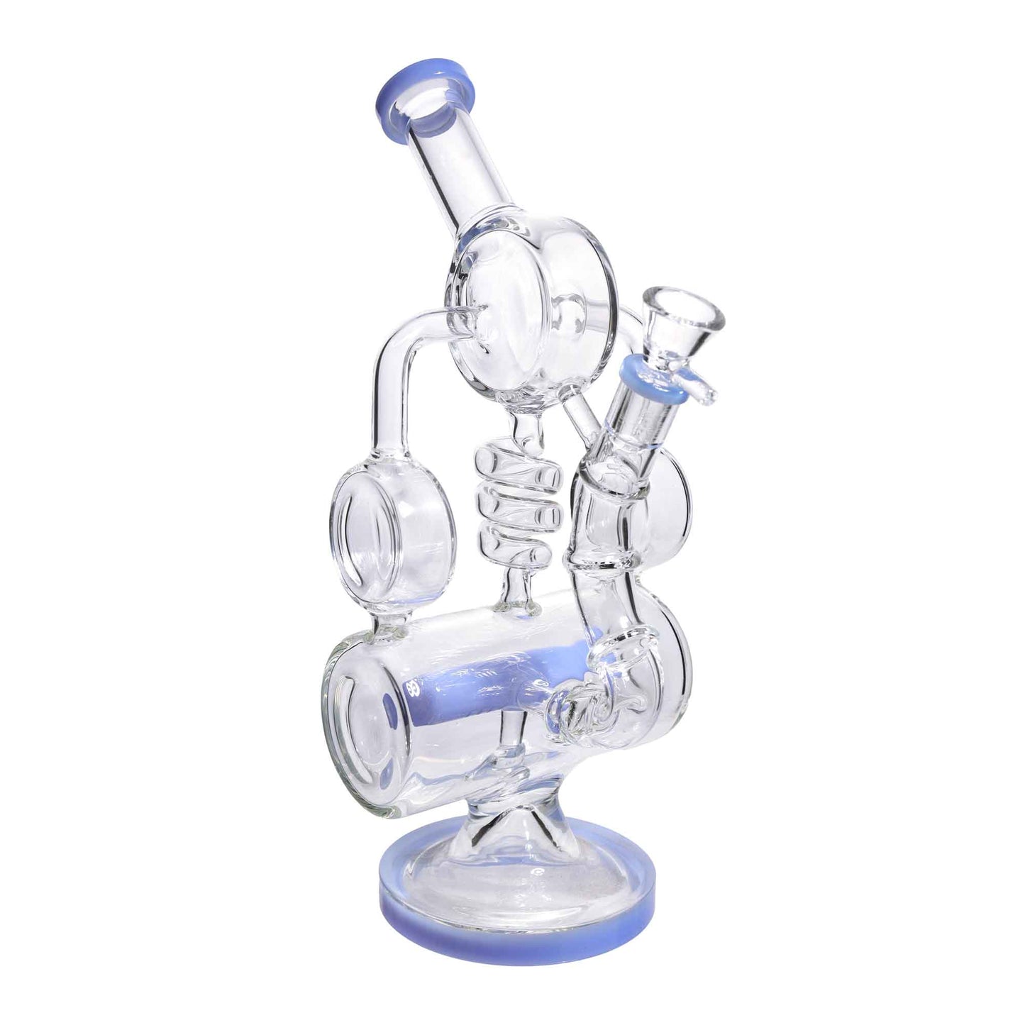 12 in - Super Luxury Clear Glass Recycler