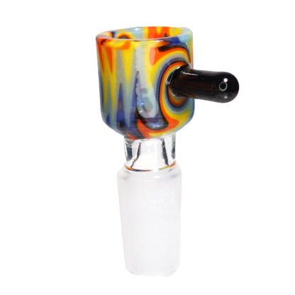 14 mm - Wig Wag Multicolor Square Handle Bowl