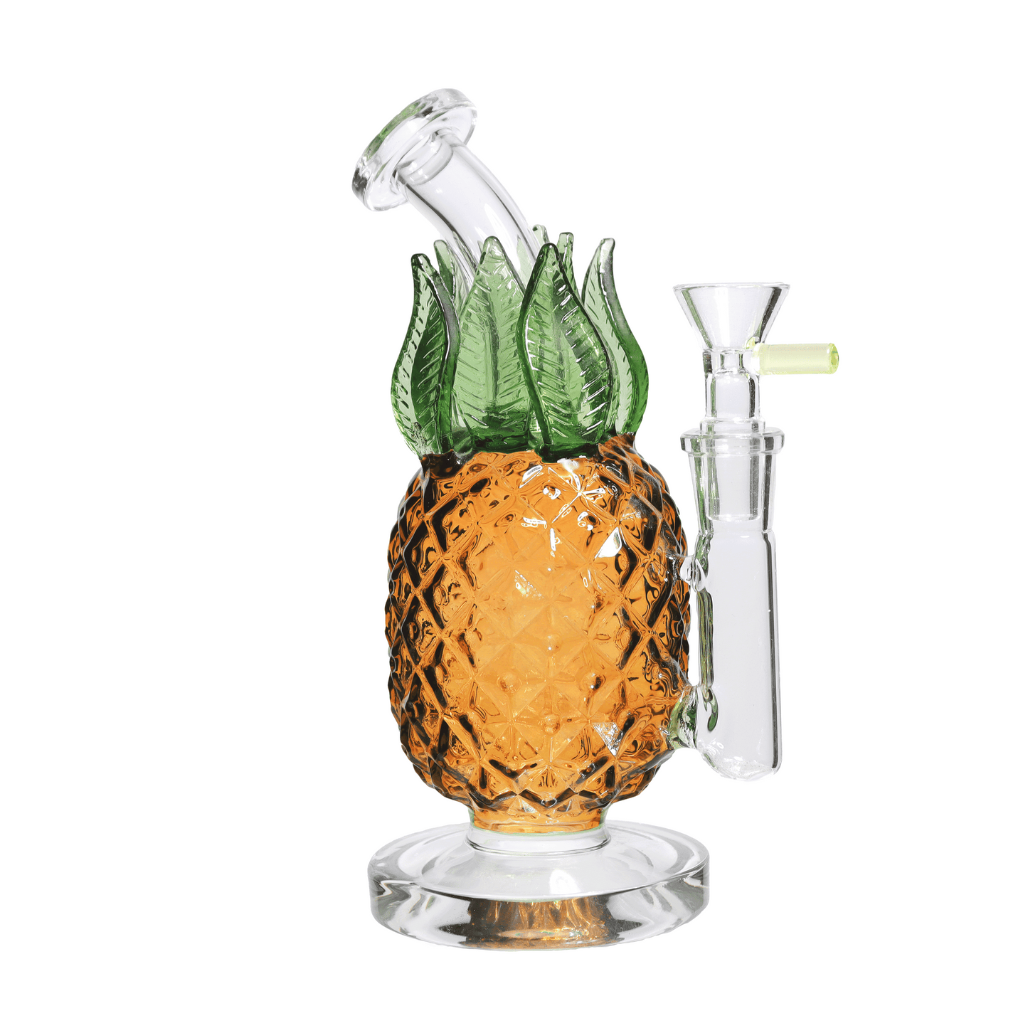 8 in - Pineapple Glass Bong