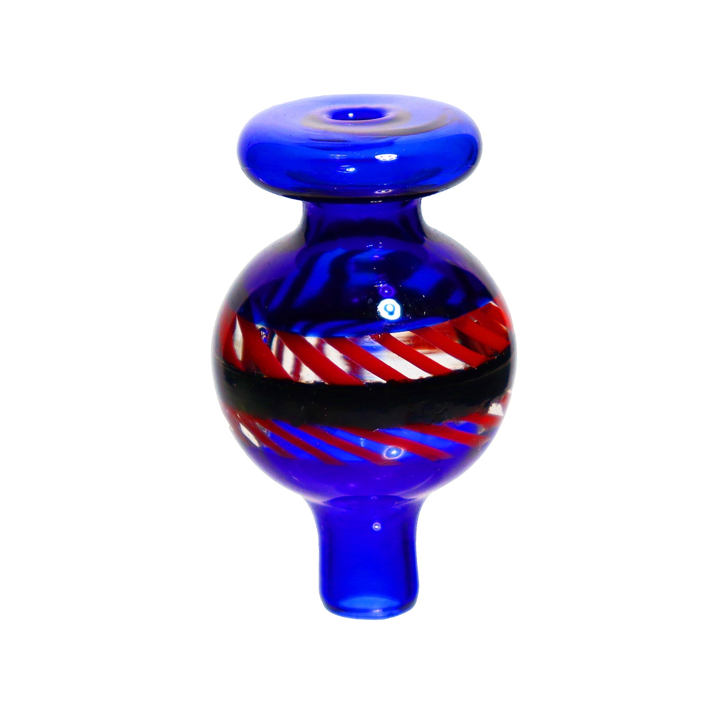 Rasta Streaky Multicolor Glass Fancy Carb Cap