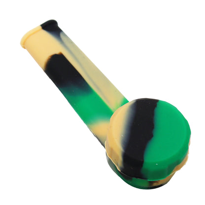 3 in - Silicone Hand Pipe Multicolor