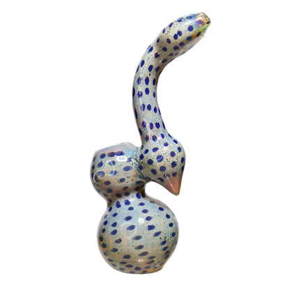 Polka Dots Glass Bubbler