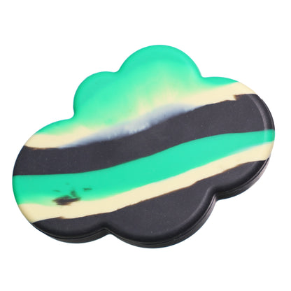 5 in - Multicolor Cloud Silicone Container