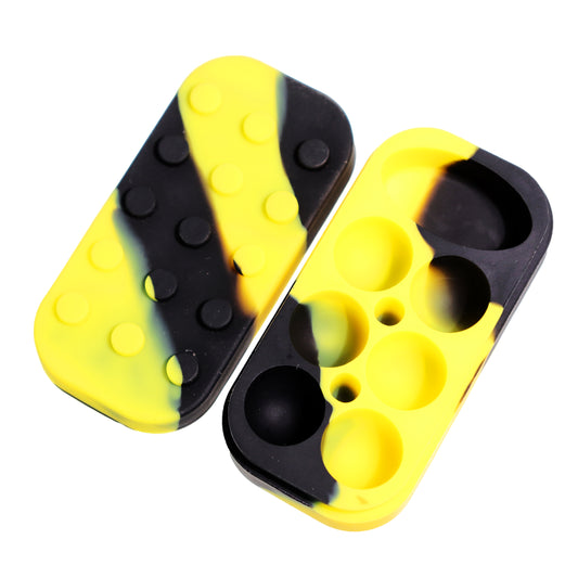 5 in - Multicolor Silicone Container