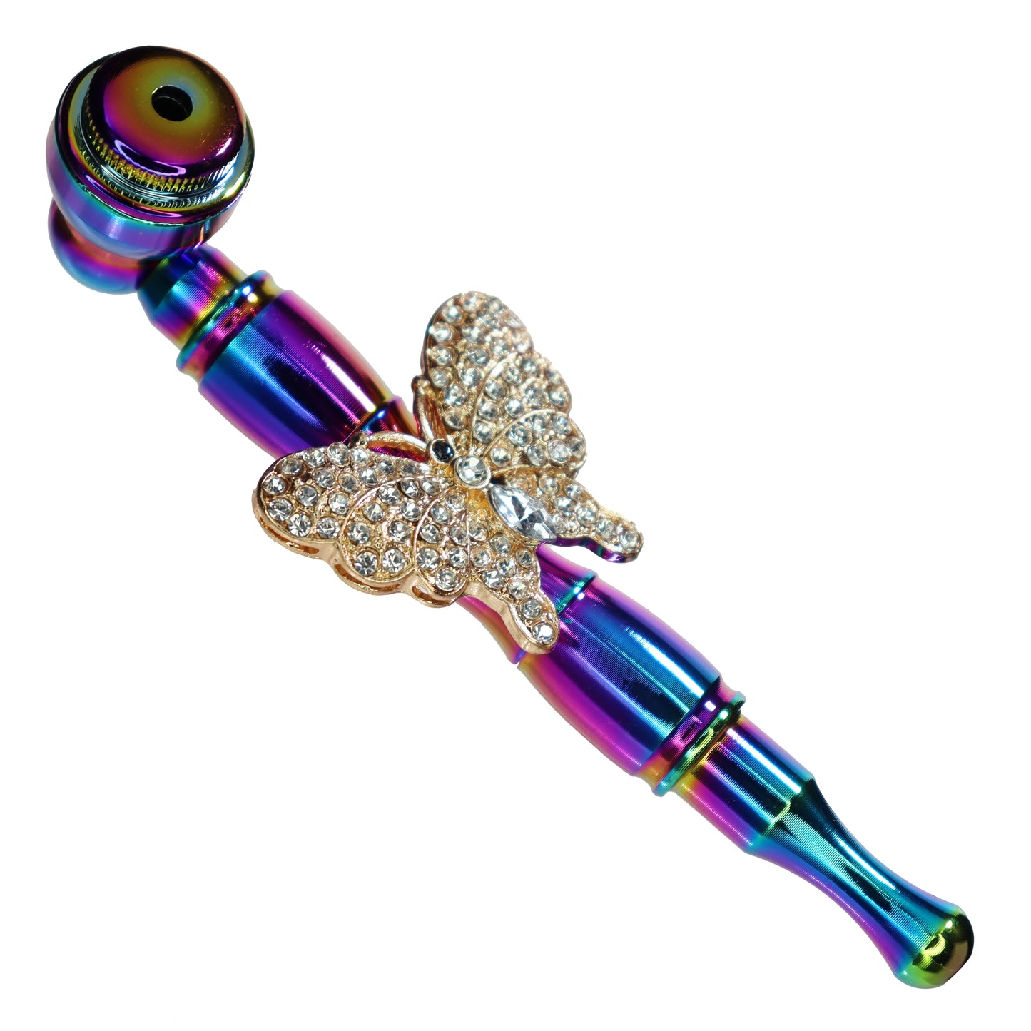 Fancy Animals Character Diamond Metal Pipe 6"