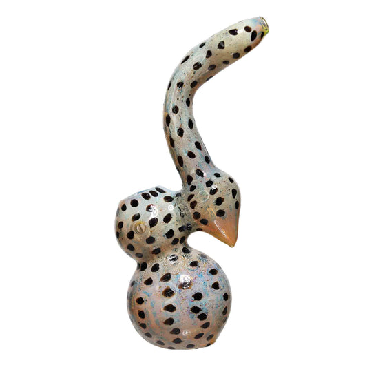 Polka Dots Glass Bubbler