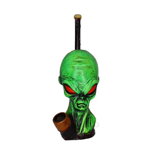 7 in - Badass Alien Handmade Bong