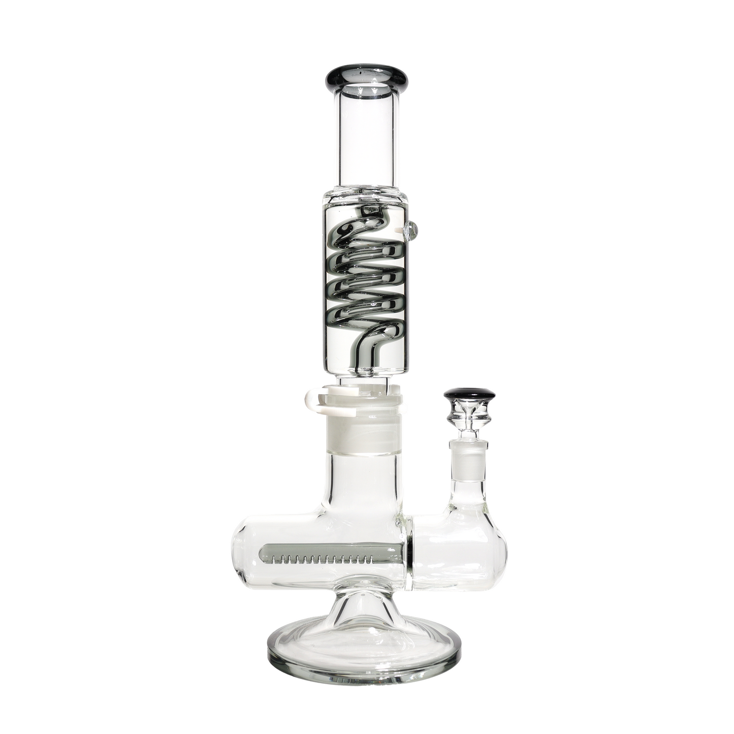 16 in - Perc Tube Straight Tube Fancy Glass