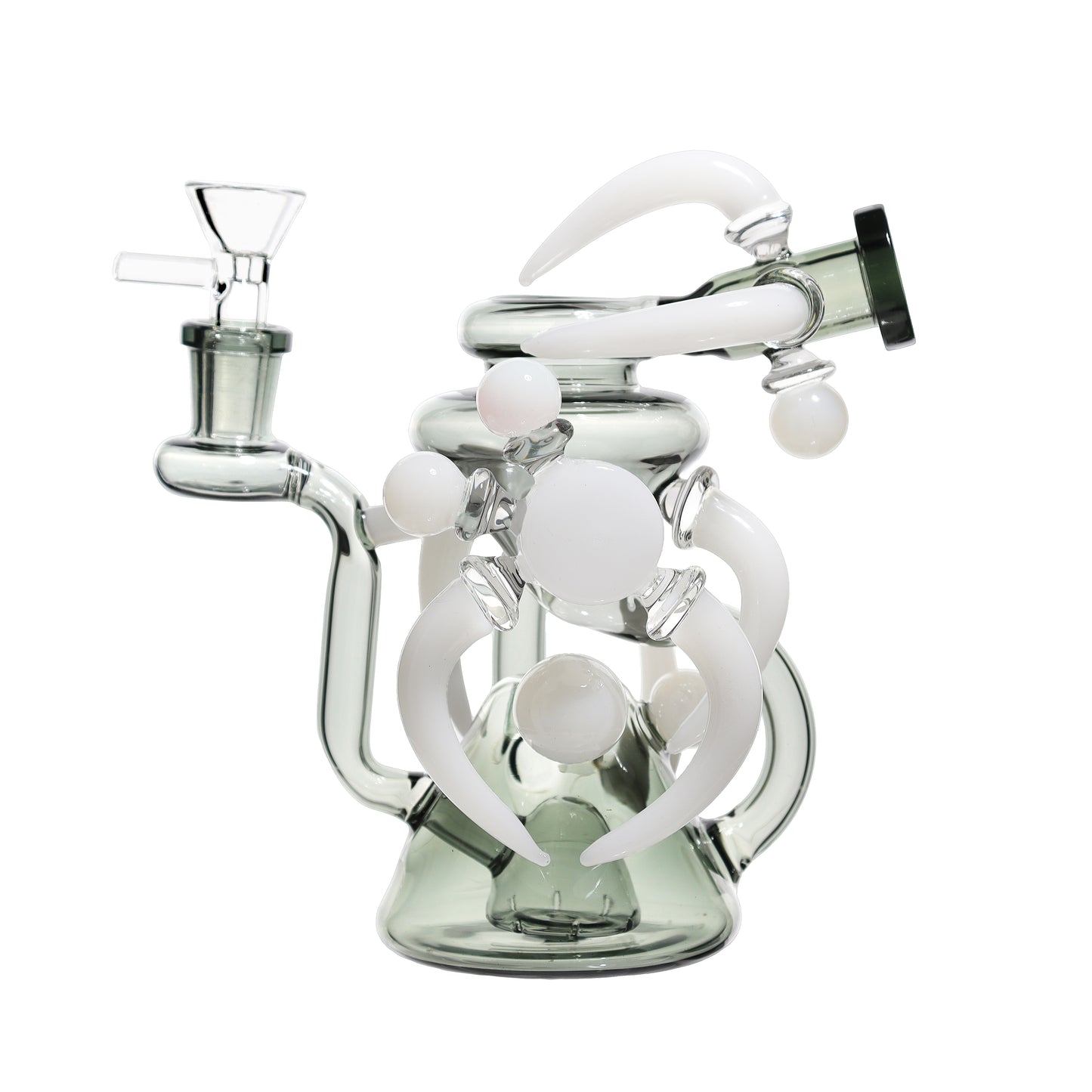 7 in - Super Exotic Multicolor Glass Recycler