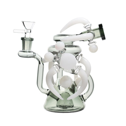 7 in - Super Exotic Multicolor Glass Recycler