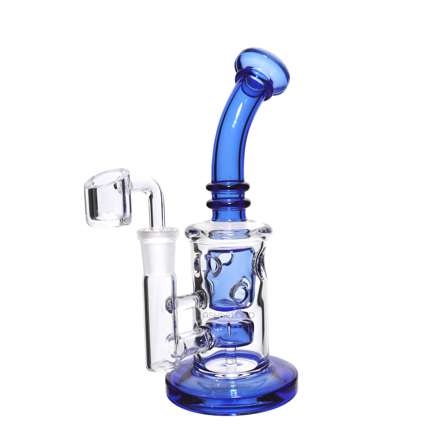 8 in - Encore Multicolor Honeycomb Mini Glass Bong