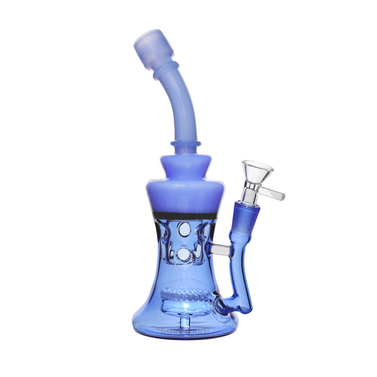 10 in - Slime Showerhead Colors Glass Bong