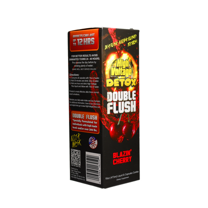 16 fl.oz - High Voltage Detox Double Flush Cherry