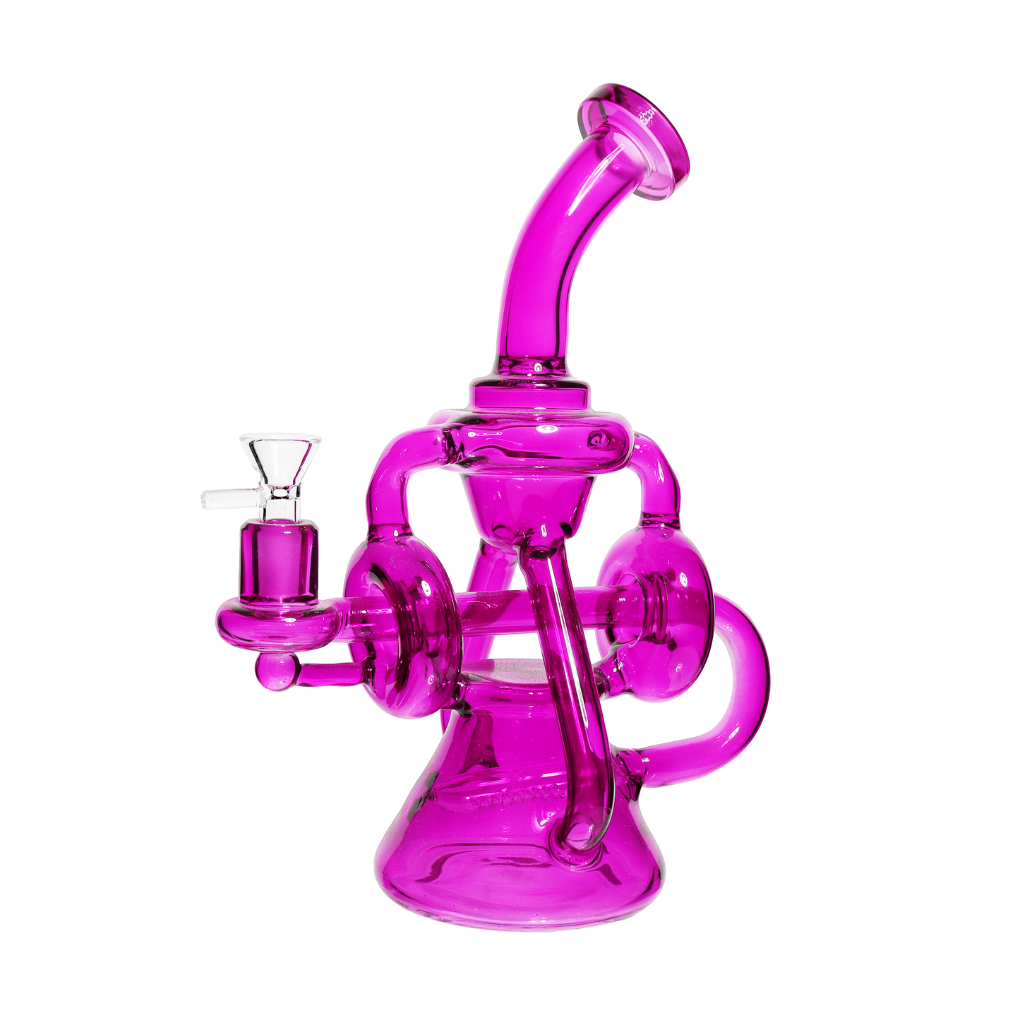 11 in - Colorful Multivalves Glass Recycler