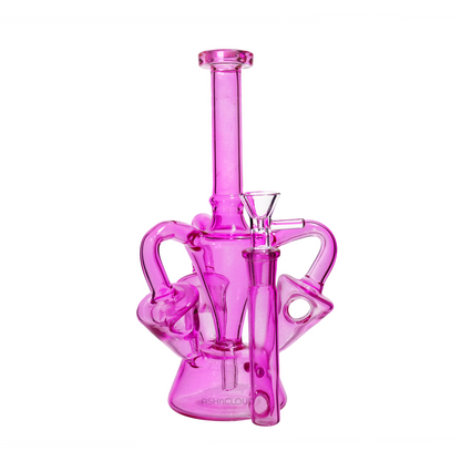 9 in - Triple Valve Glass Recycler