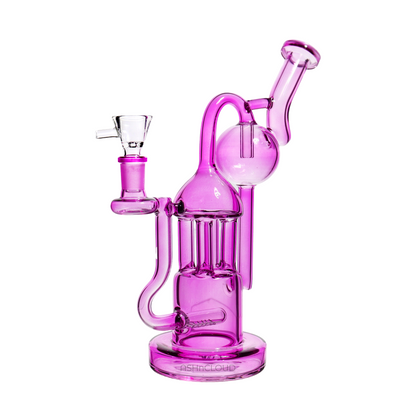 10 in - Fancy Lab Neon Glass Recycler