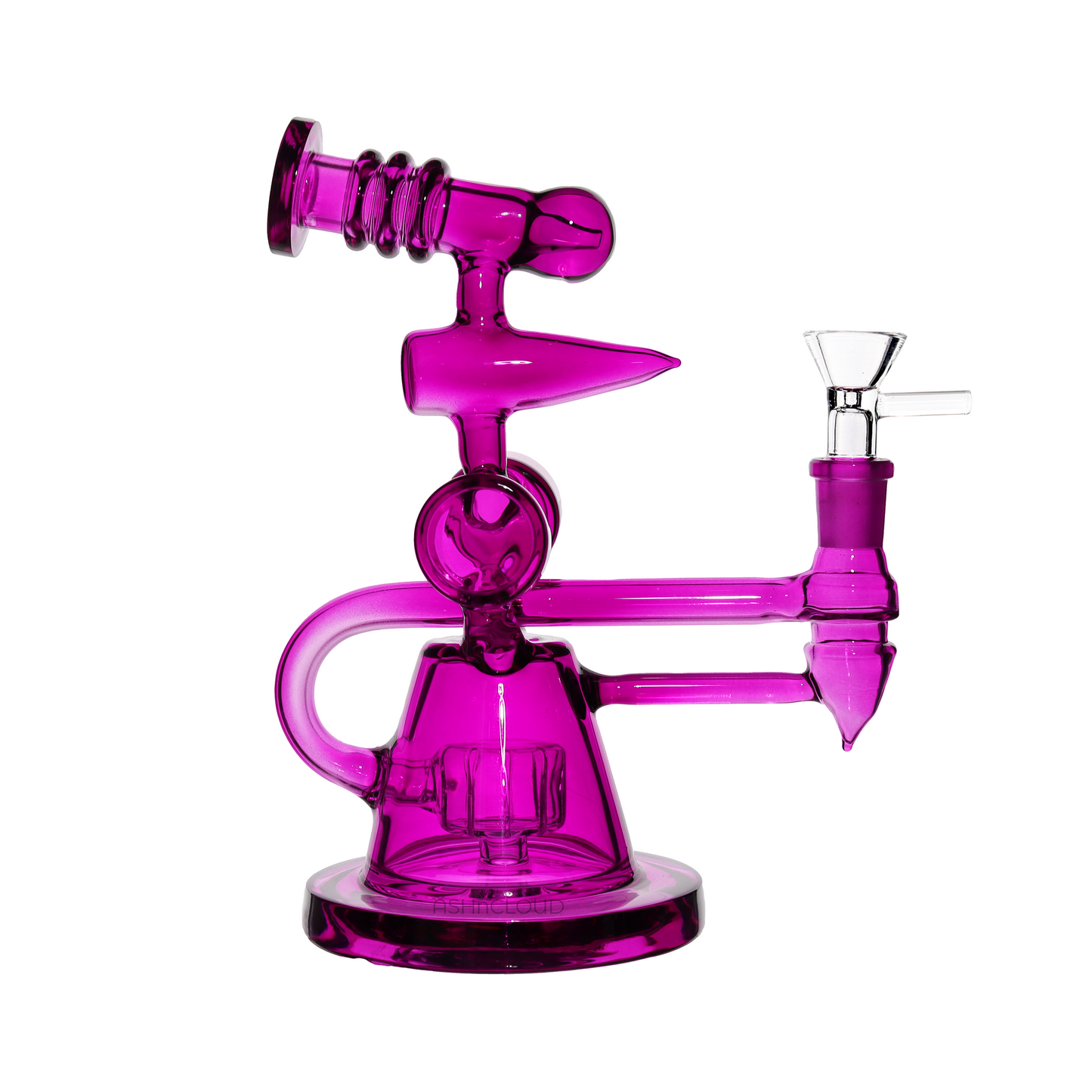 9 in - Scientific Design Glass Recycler Multicolor