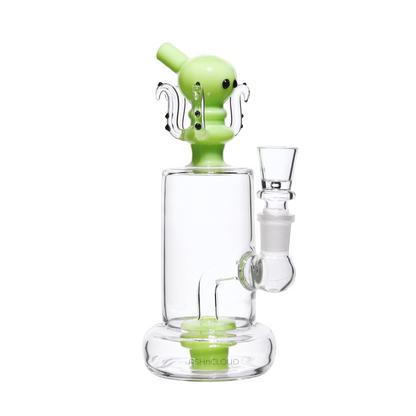 7 in - Showerhead Elephant Multicolor Mini Bong