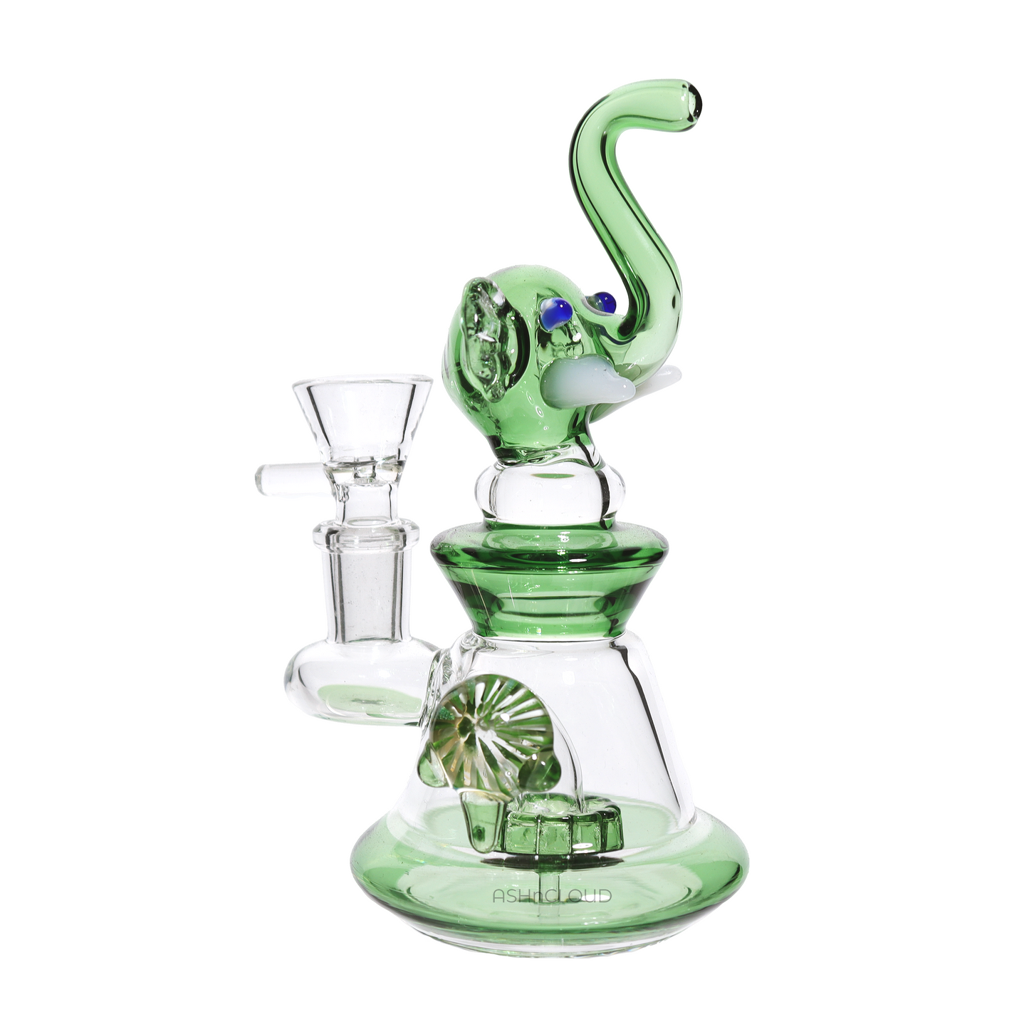 6 in - Elephant Showerhead Mini Bong