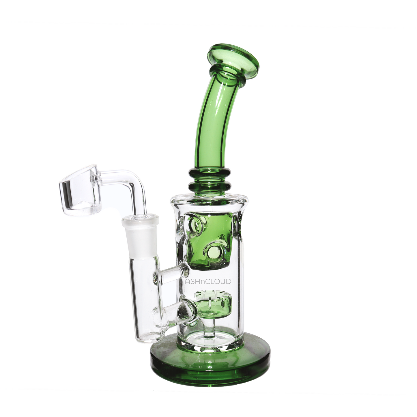 8 in - Encore Multicolor Honeycomb Mini Glass Bong