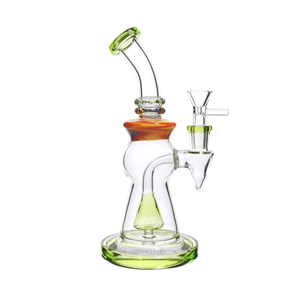 9 in - Ball One-Tone Slime Colors Glass Bong