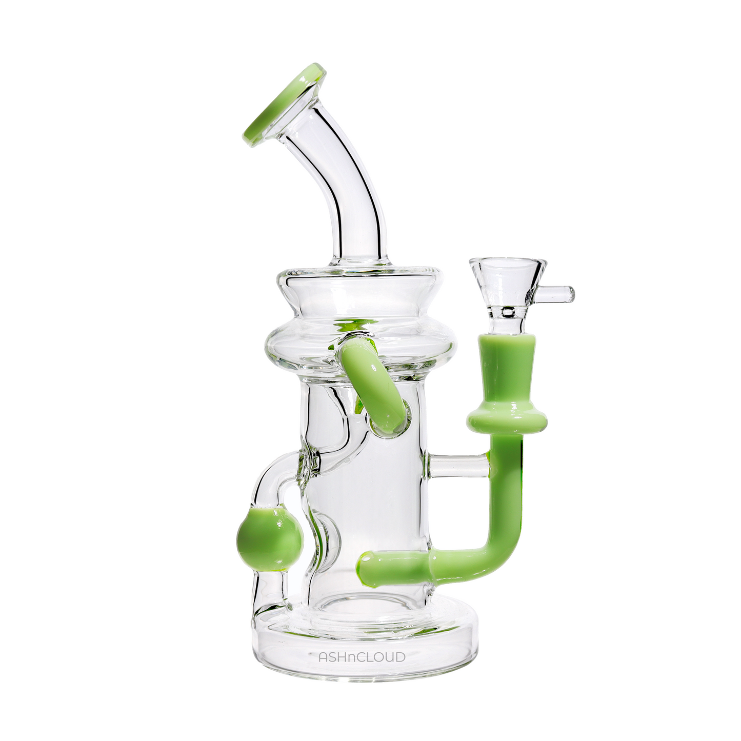 8 in - Mini Recycler Slime Colors Glass