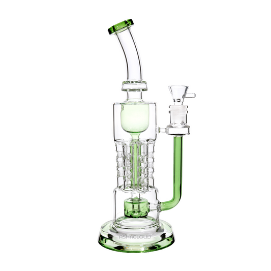 12 in - Super Glass Bong Perc