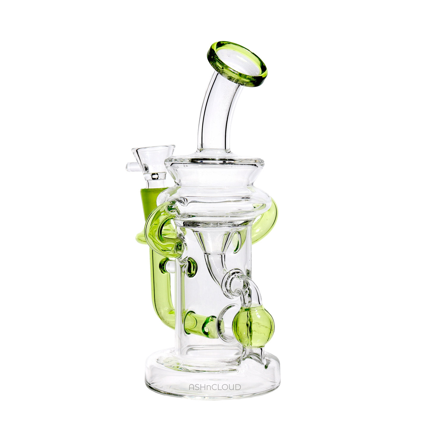 8 in - Mini Recycler Slime Colors Glass