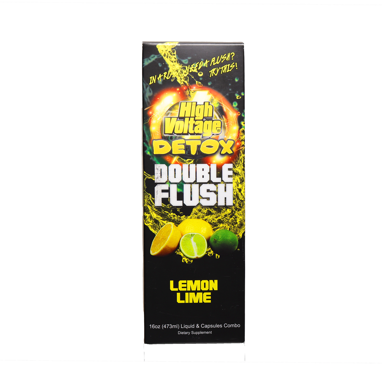 16 fl.oz - High Voltage Detox Double Flush Lemon