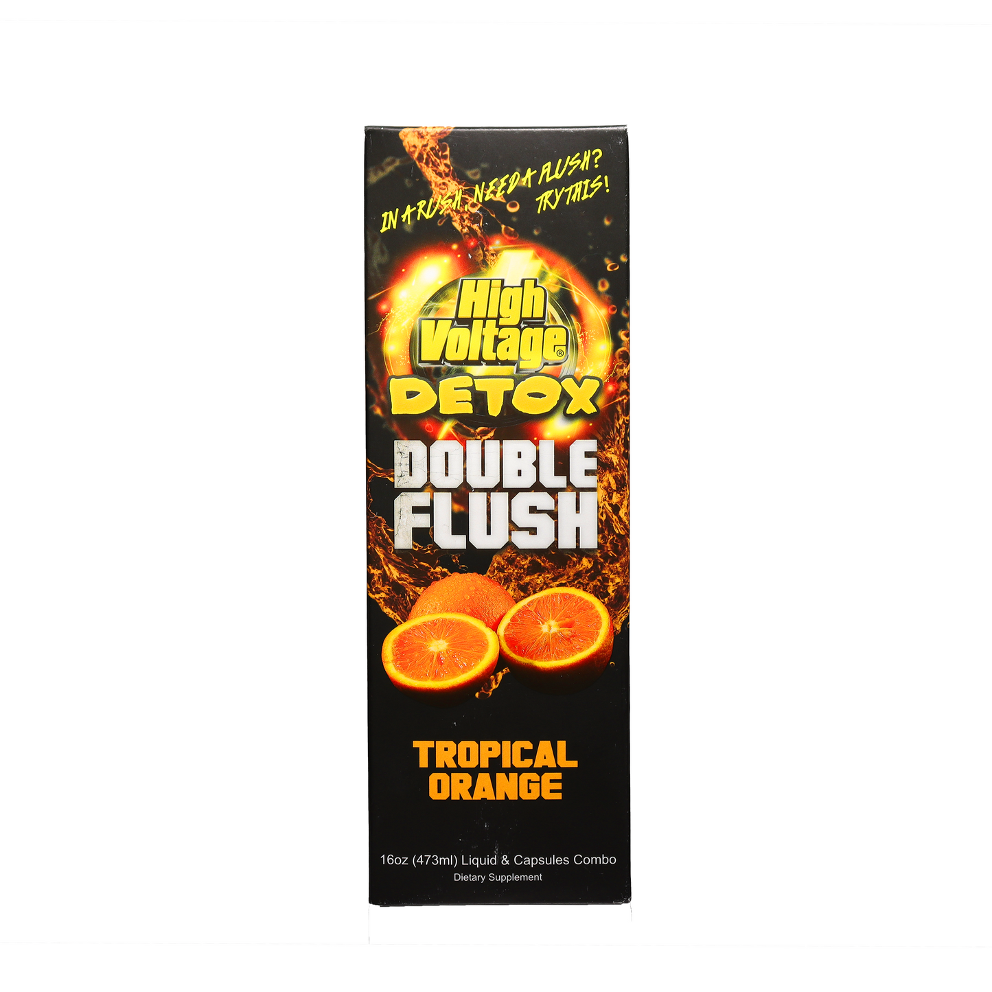 16 fl.oz - High Voltage Detox Double Flush Orange