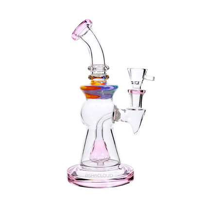 9 in - Ball One-Tone Slime Colors Glass Bong