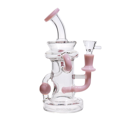 8 in - Mini Recycler Slime Colors Glass