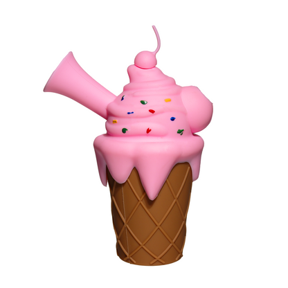 6 in - Sweet Ice Cream Baby Silicone Bong