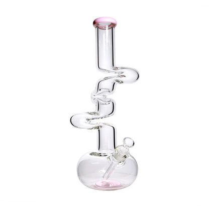 18 in - Shaped Twisted Ball Beaker Bong 9 mm