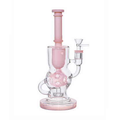 11 in - Slime Colors Straight Neck Glass Bong