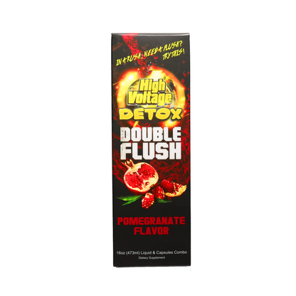 16 fl.oz - High Voltage Detox Double Flush Promegranate