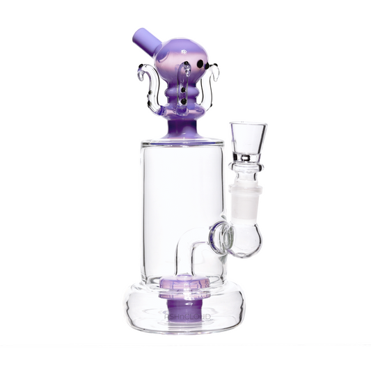 7 in - Showerhead Elephant Multicolor Mini Bong