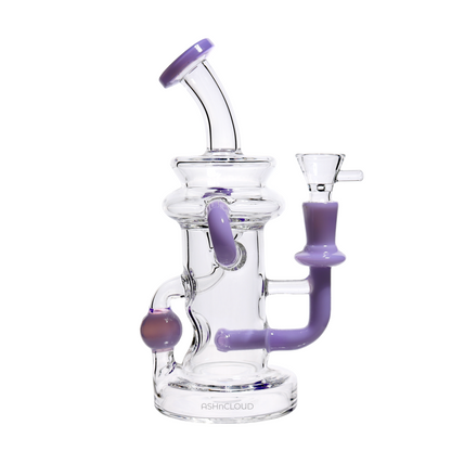 8 in - Mini Recycler Slime Colors Glass