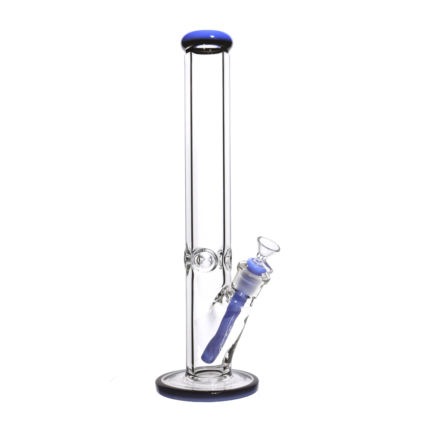 16 in - Straight Two-Tone Thick Glass Bong 9 mm