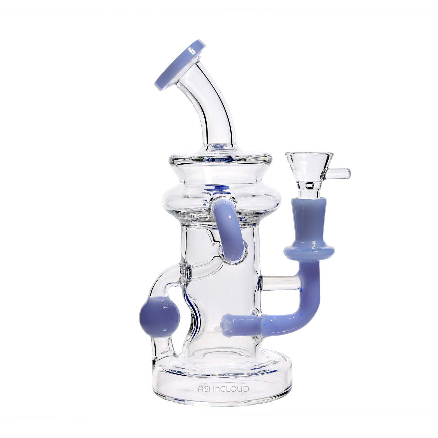 8 in - Mini Recycler Slime Colors Glass